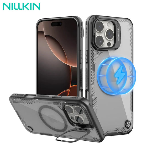 📱 Funda iPhone 16 Pro Max | Iceblade Prop Magsafe con Soporte de Lente Ecológica | Nillkin