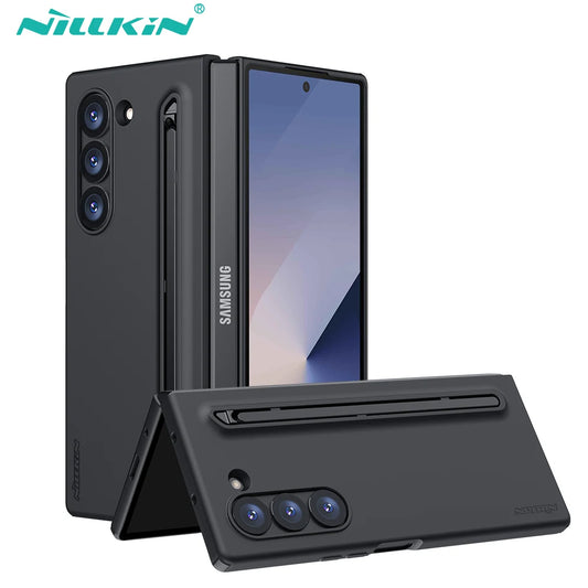📱 Funda Galaxy Z Fold 6 5G | Silicona Líquida con Stylus y Antihuellas | Nillkin