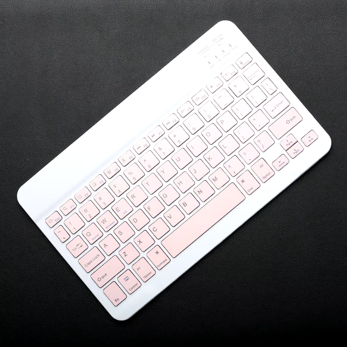 Rechargeable Bluetooth-Compatible Keyboard Portable Compact Wireless Keyboard for Android Windows Ios Tablet Iphone Ipad Samsung