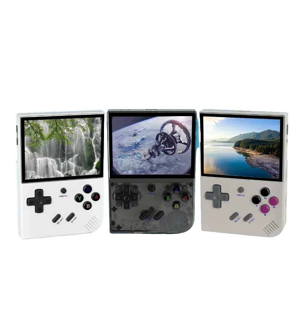 🎮 ANBERNIC RG35XX Plus Consola Retro Portátil | Pantalla IPS 3.5'' | 10,000 Juegos Integrados | 📡 Salida HDMI + Streaming
