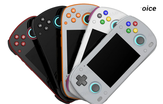 🎮 Retroid Consola Portátil Pocket MINI | Pantalla AMOLED 3.7''  Android 10 Salida de Video Joystick con Iluminación RGB