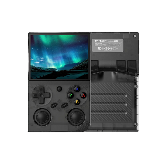🎮 Consola portátil BATLEXP G350 pantalla IPS 3.5'', sistema Linux, joystick dual, motor de vibración, regalo para gamers