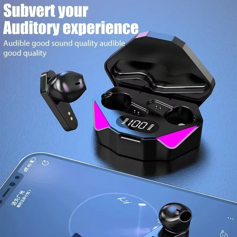 NEW TWS Earphones Bluetooth Wireless Gamer Headphones Gaming Low Latency Earbuds Fone Gamer Headset Gamer with Mic Xiaomi