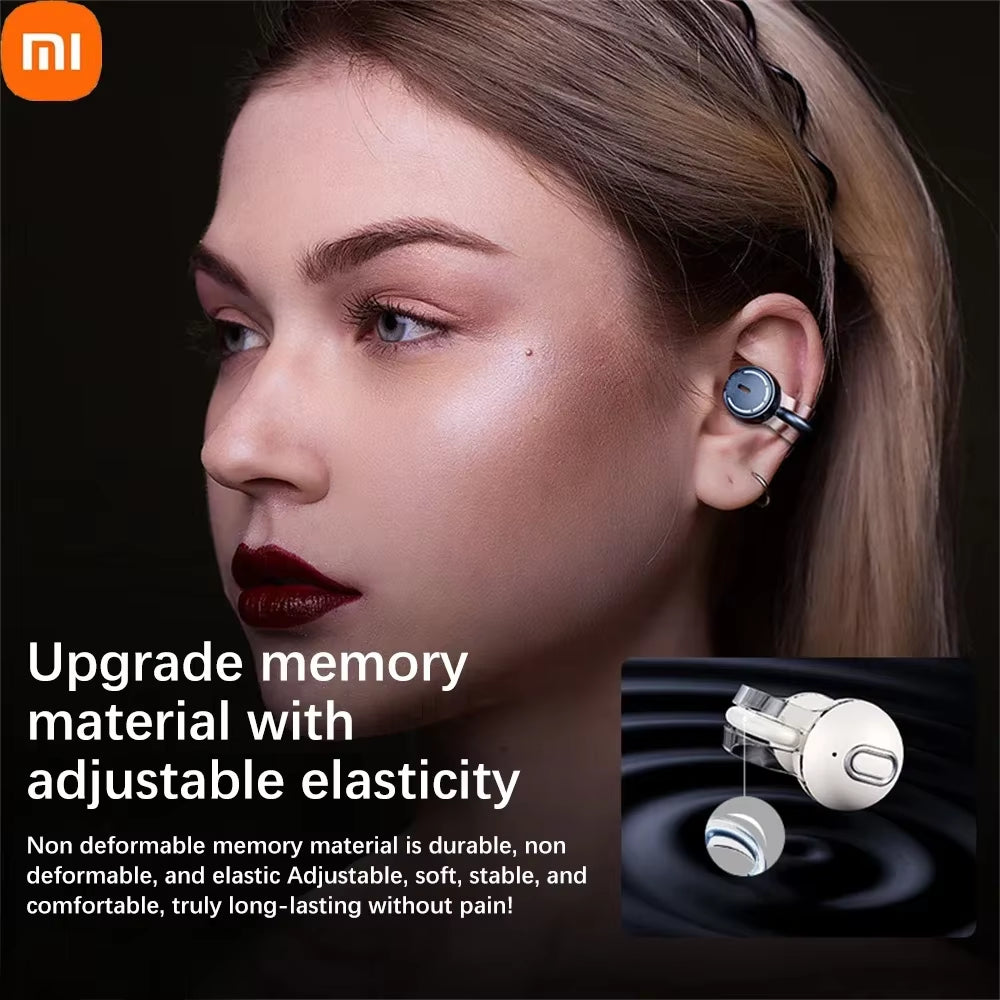 Xiaomi Wireless Bluetooth5.3 Earphones Earclip TWS Bone Conduction Headphones 360°ACS Sound Sport Earbuds Headset with Mic